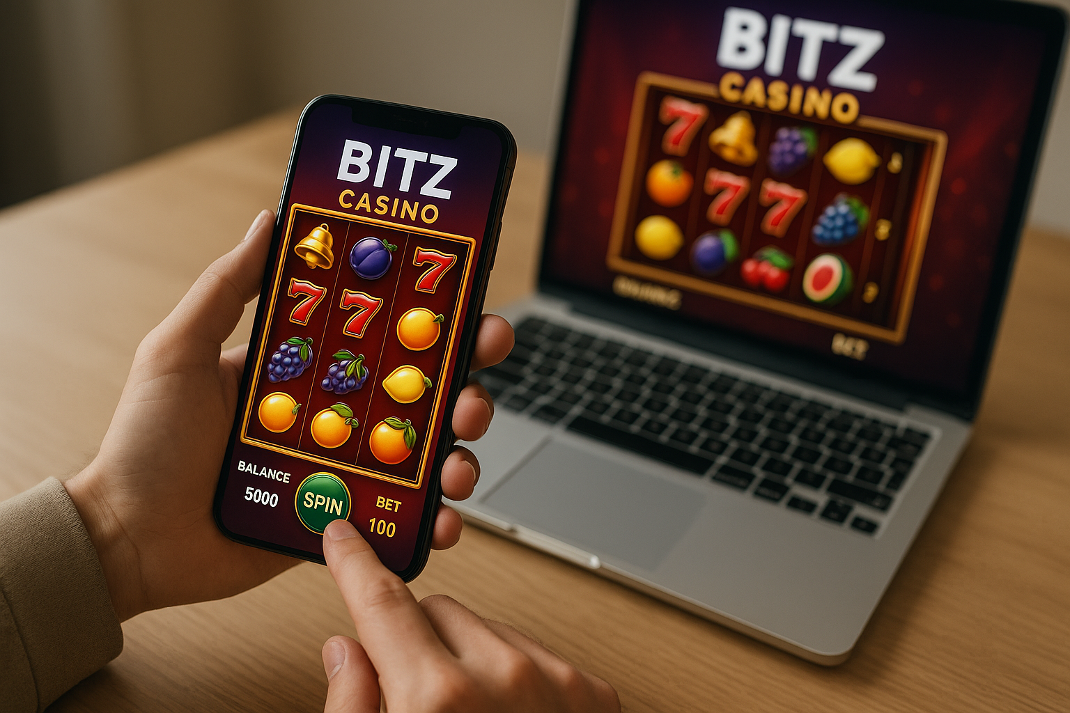 Bitz casino гра