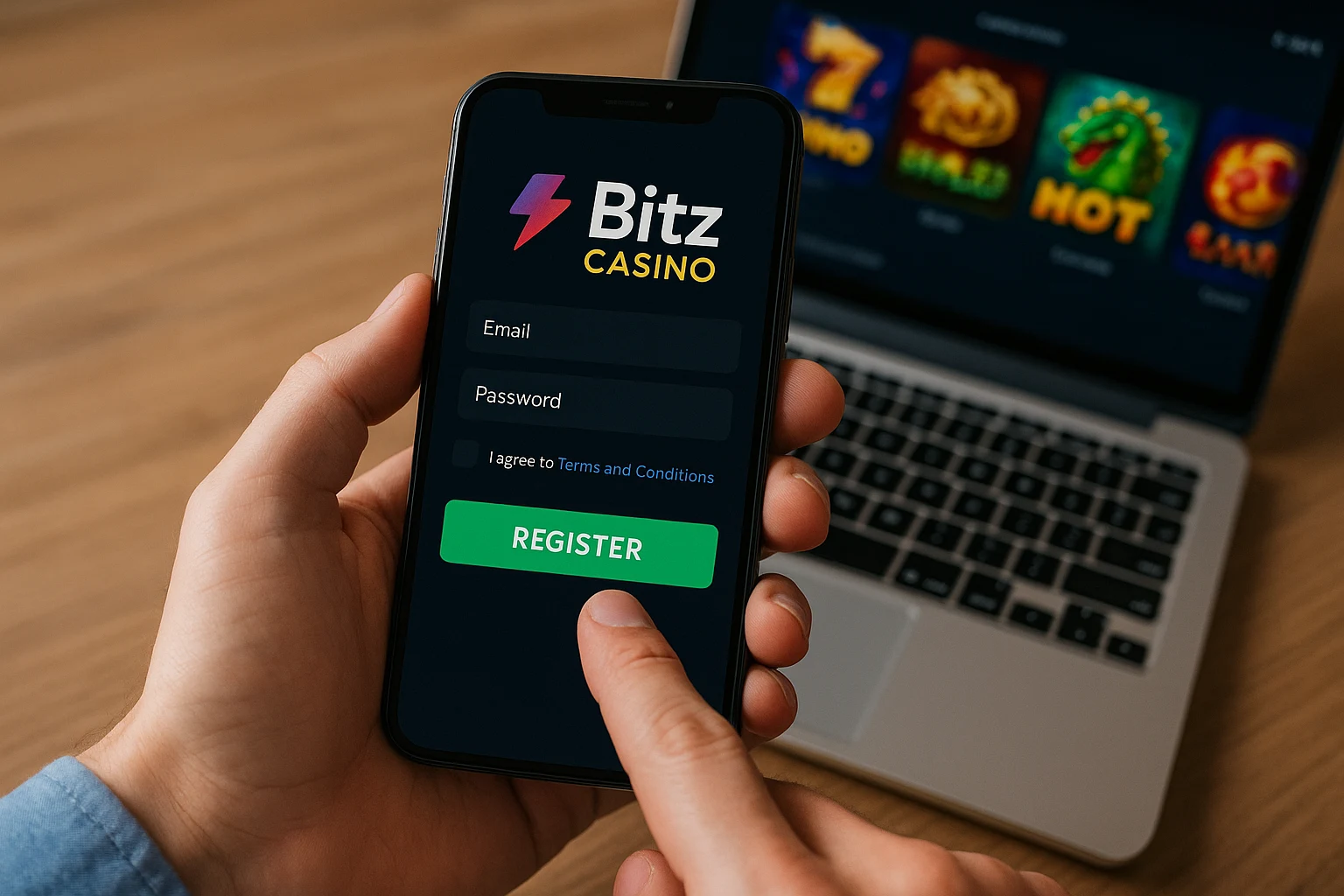 Bitz казино вхід